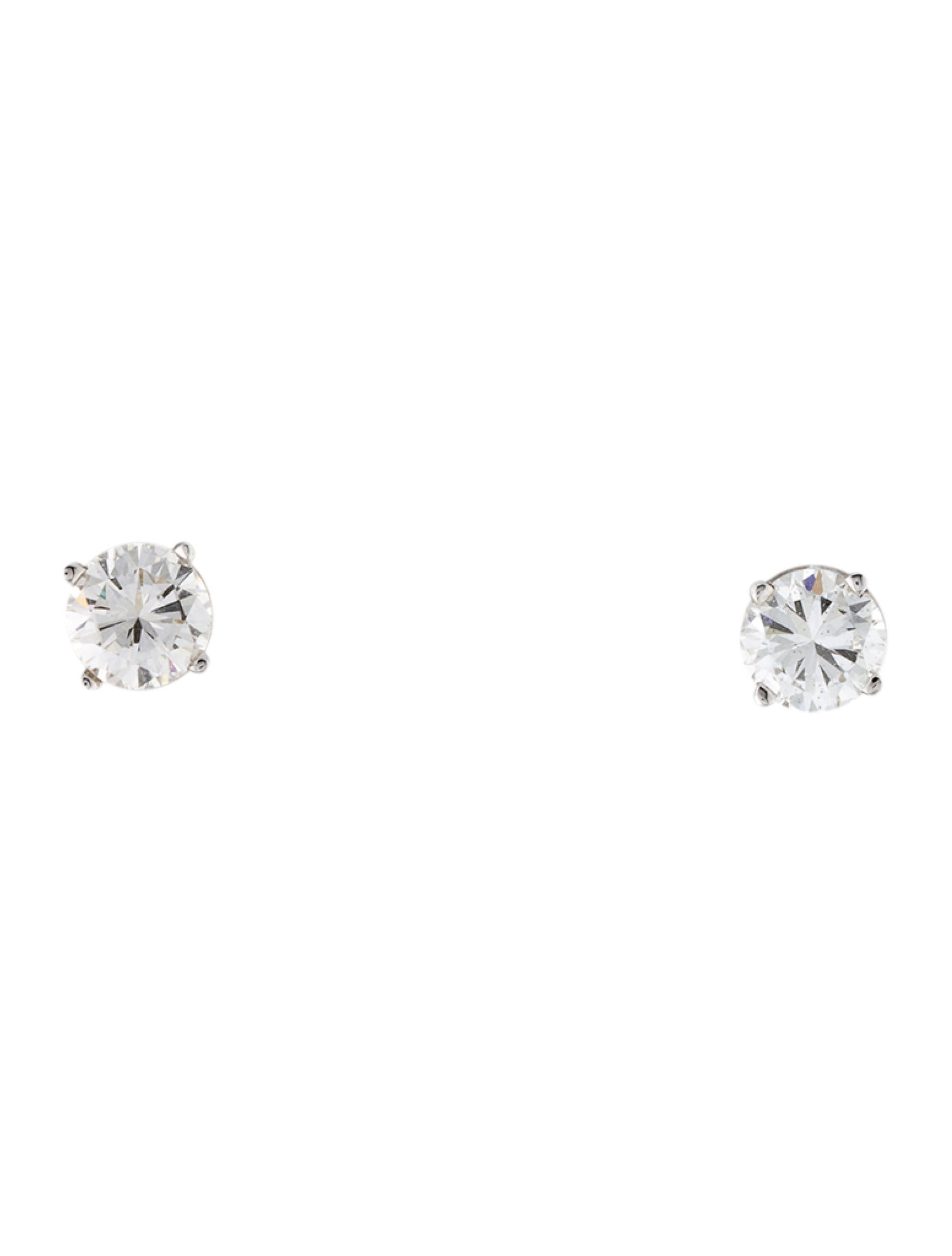 Earrings 14K 1.09ctw Diamond Studs