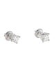 Earrings Platinum 1.51ctw Diamond Stud Earrings