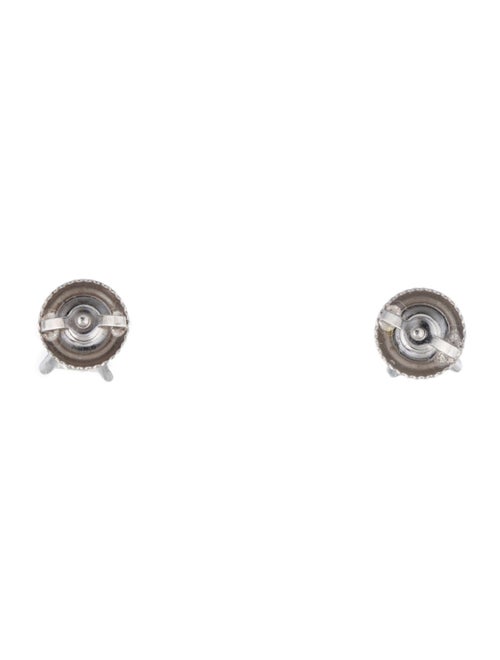 Earrings Platinum 1.51ctw Diamond Stud Earrings
