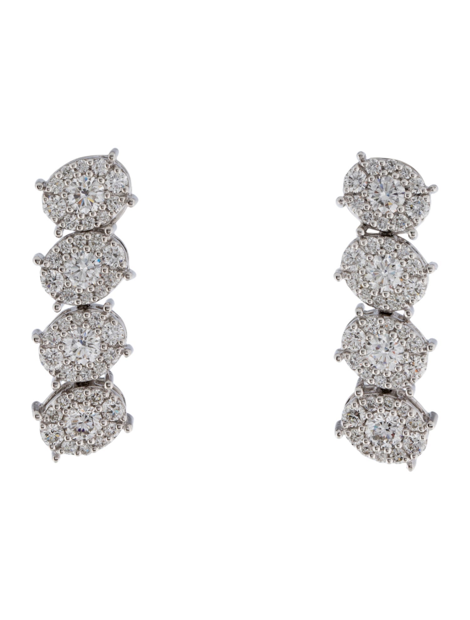 Earrings 14K 2.05ctw Lab-Grown Diamond Drop Earrings