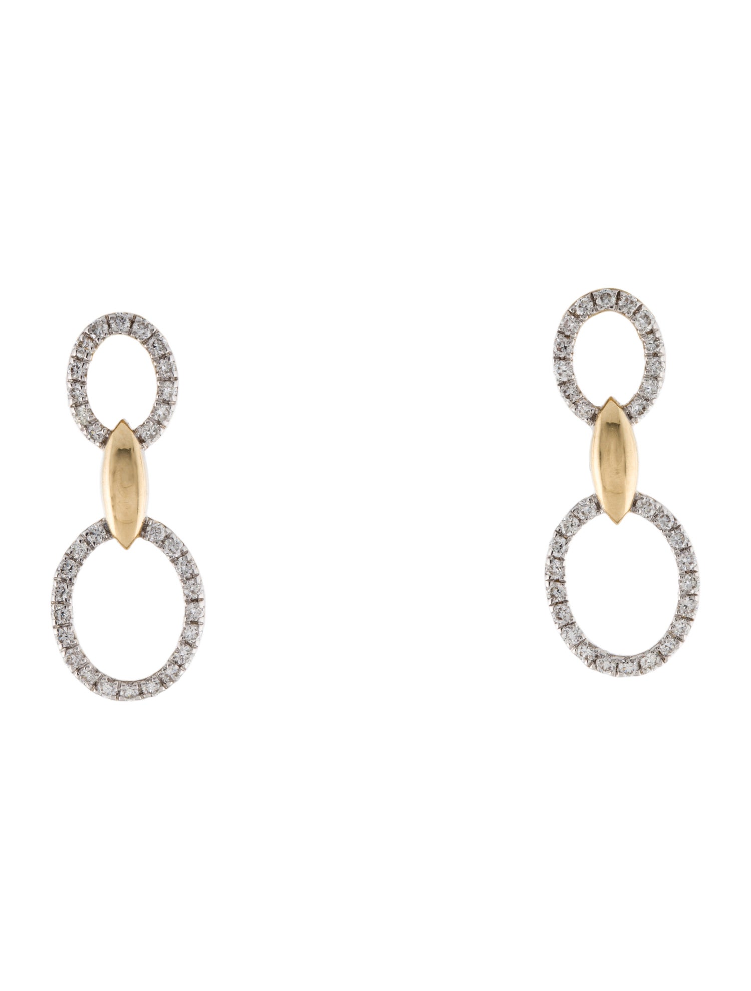 Earrings 14K Lab-Grown Diamond Drop Earrings