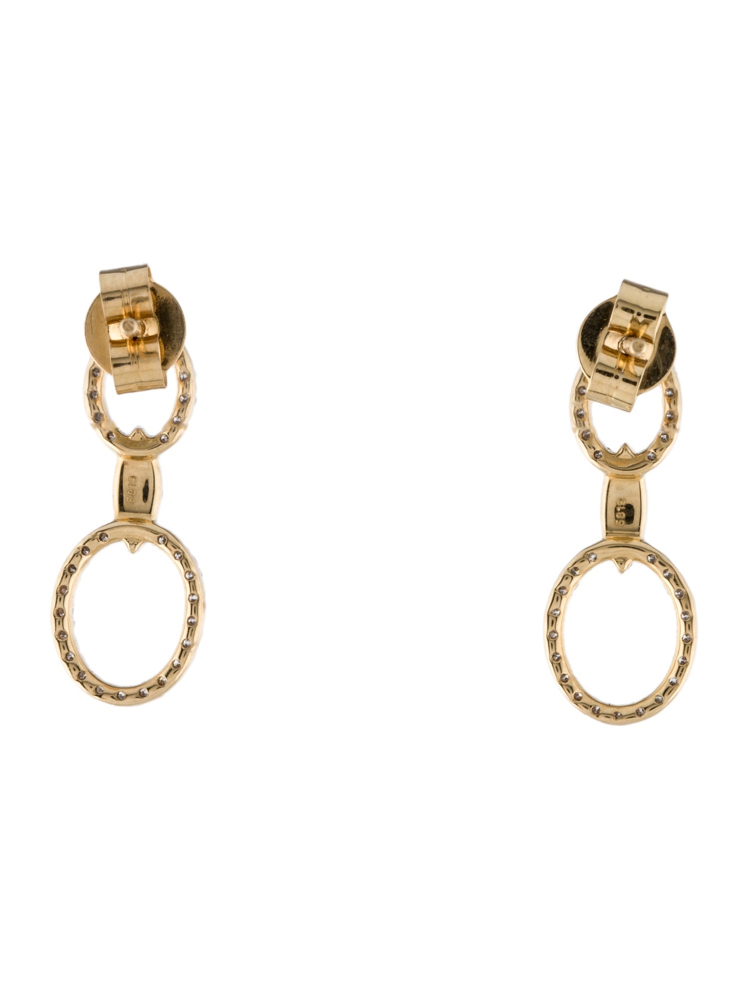 Earrings 14K Lab-Grown Diamond Drop Earrings