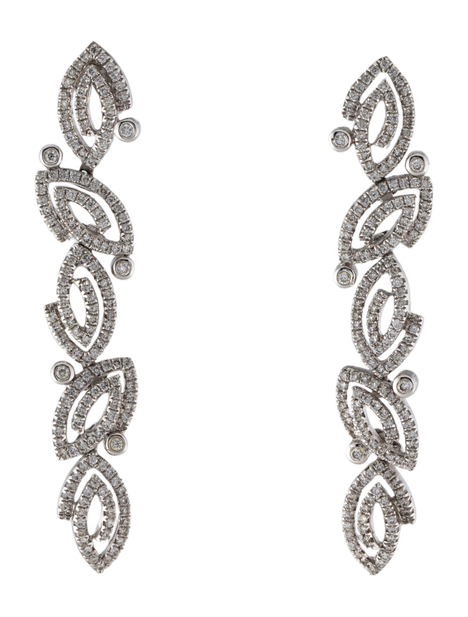 Earrings 14K Diamond Drop