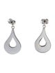 Earrings 14K Teardrop Filigree Drop