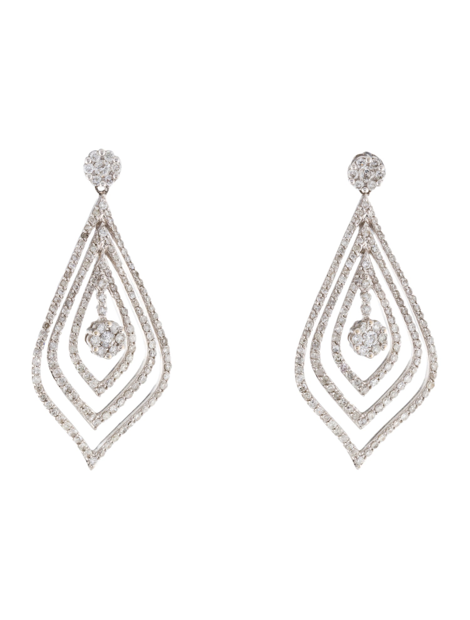 Earrings 14K 2.25ctw Diamond Drop Earrings