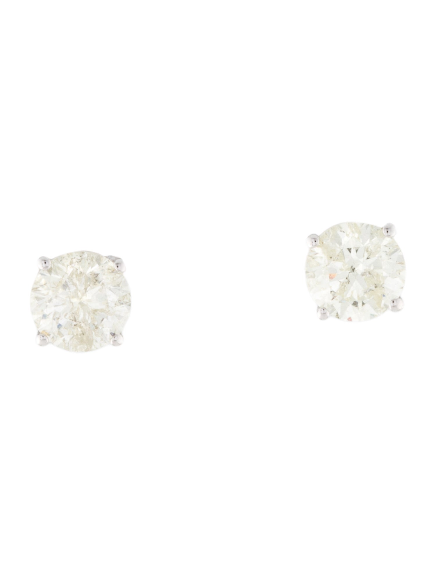 Earrings 14K 1.75ctw Diamond Stud