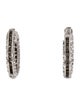 Earrings 14K 1.80ctw Diamond Inside/Outside Hoop Earrings