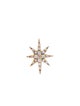 Earrings 14K Diamond Starburst Single Stud Earring