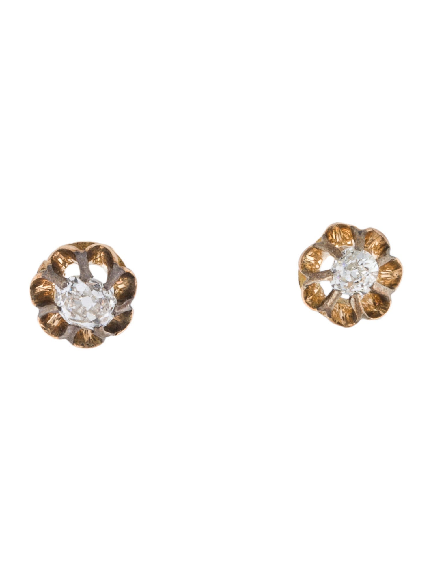 Earrings 14K Diamond Stud Earrings