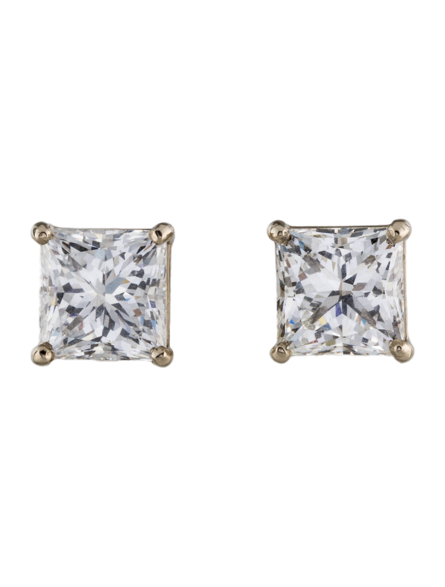 Earrings 14K 6.78ctw Lab-Grown Diamond Stud