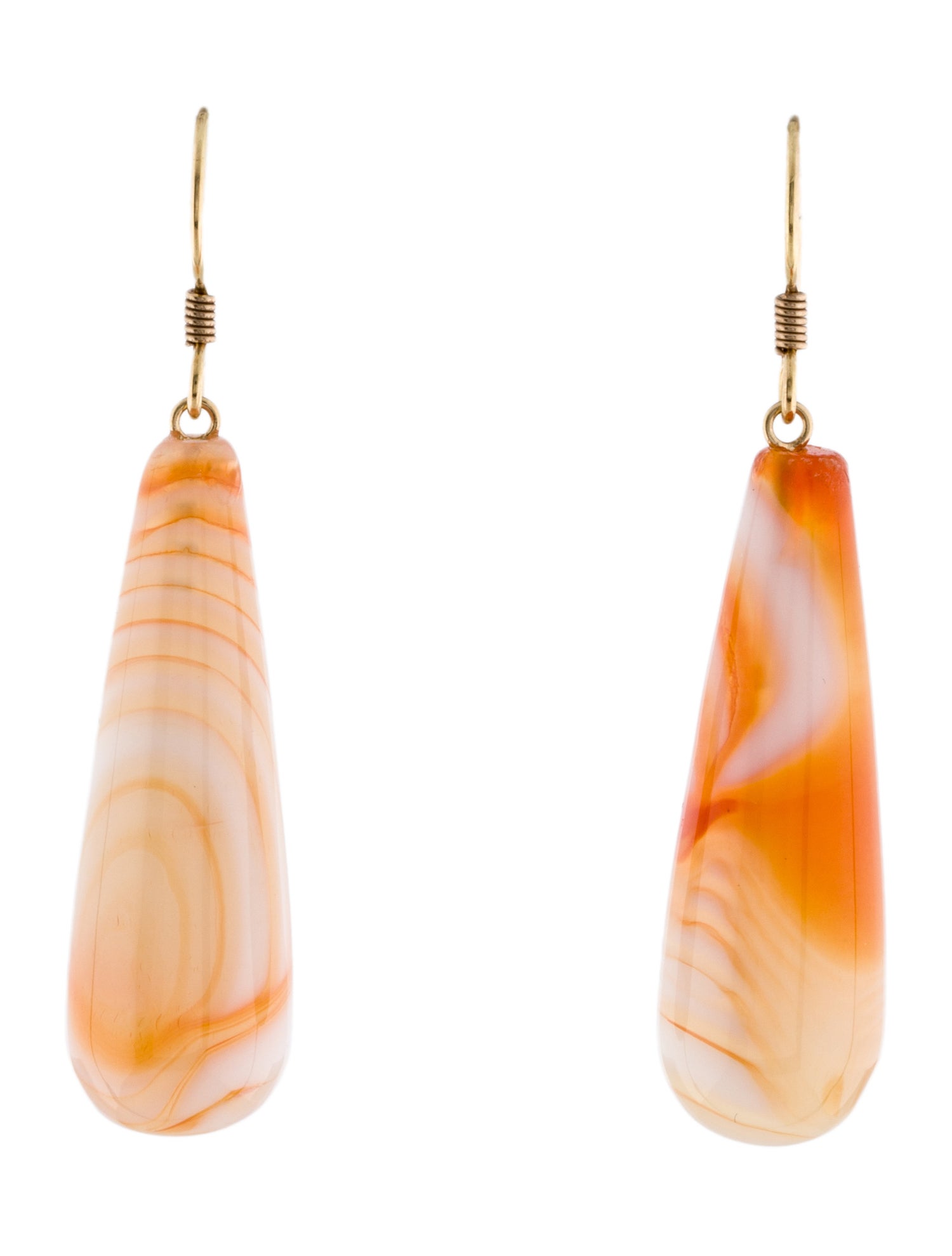 Earrings 14K Agate Drop Earrings