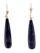 Earrings 14K Lapis Lazuli Drop Earrings
