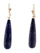 Earrings 14K Lapis Lazuli Drop Earrings