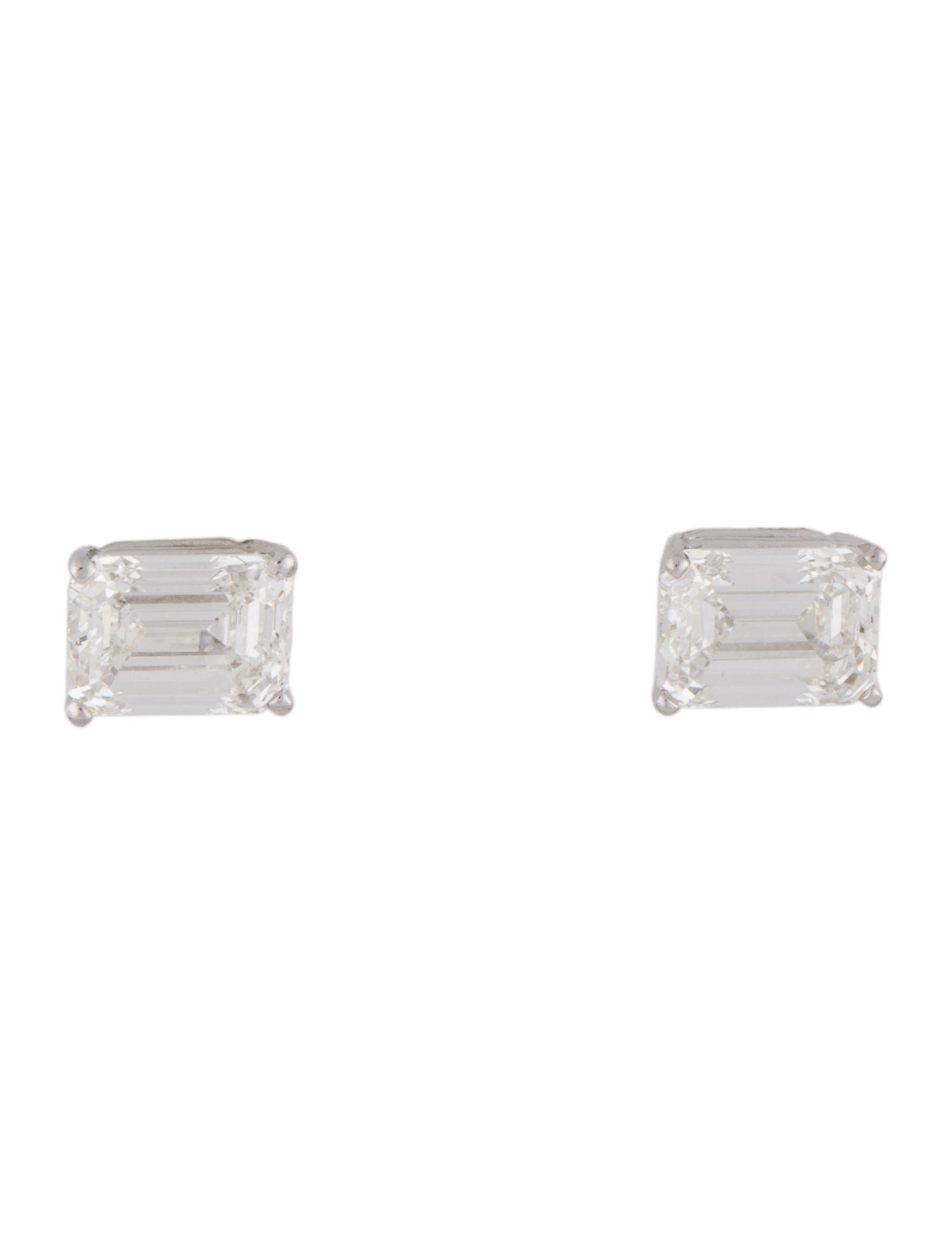 Earrings 14K 3.85ct Lab-Grown Diamond Stud Earrings