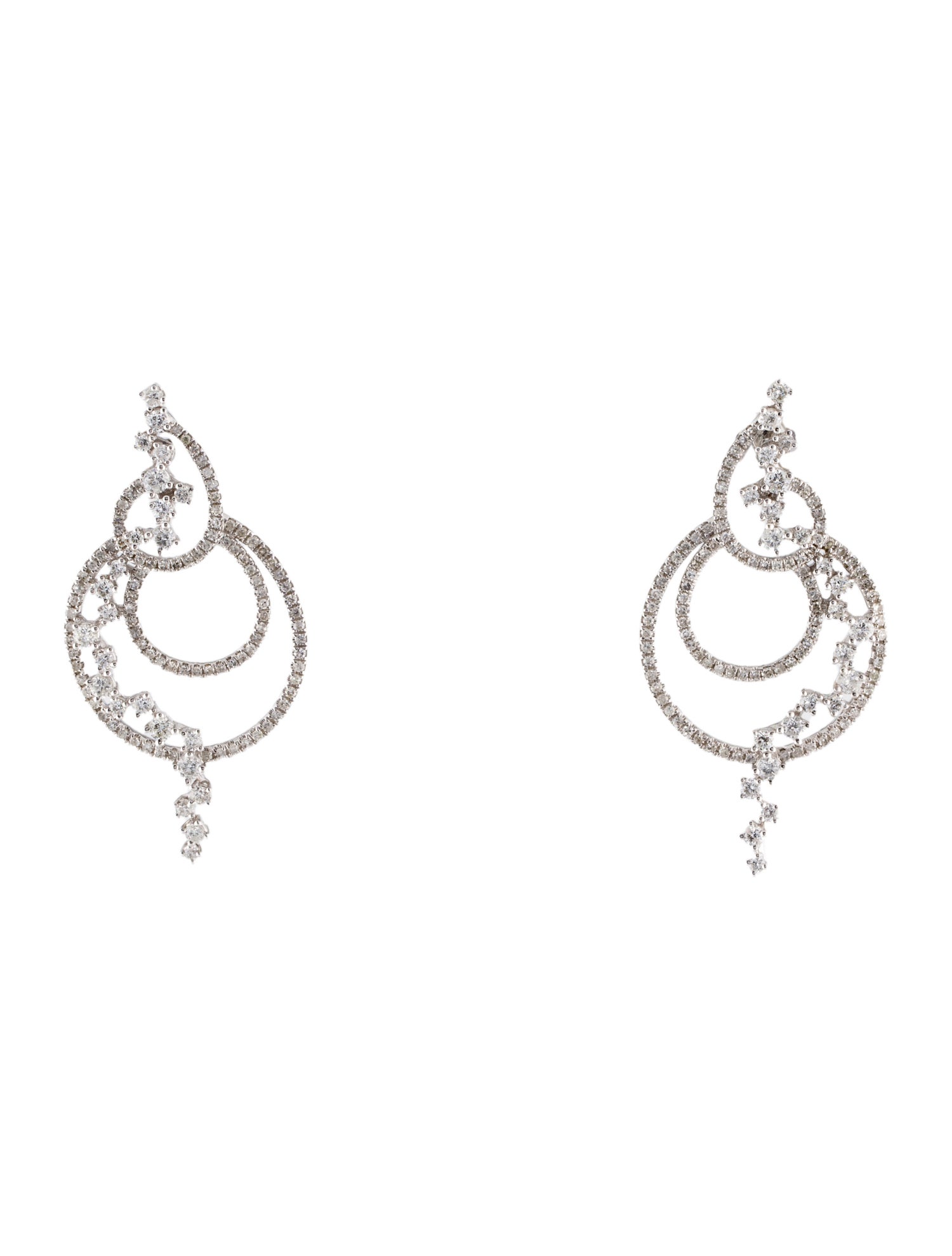 Earrings 14K 1.89ctw Diamond Drop Earrings