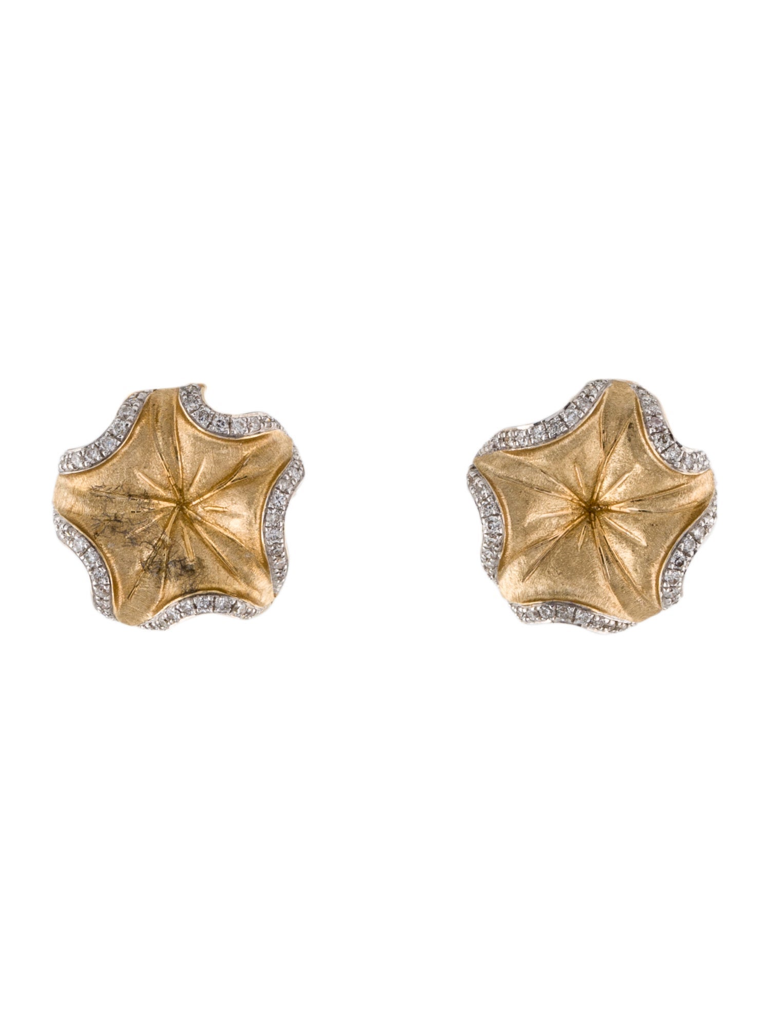 Earrings 14K Diamond Earclip