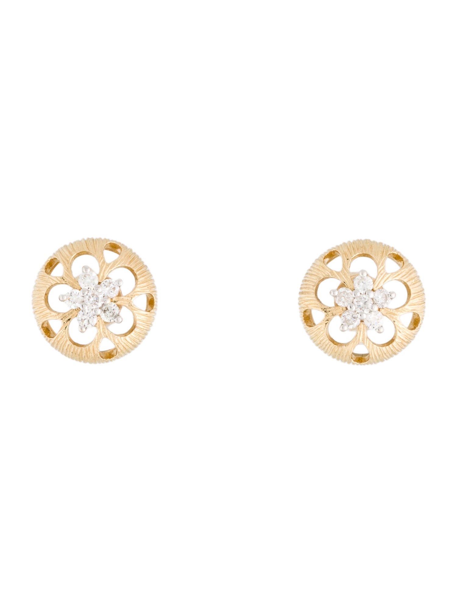 Earrings 14K Diamond Stud Earrings
