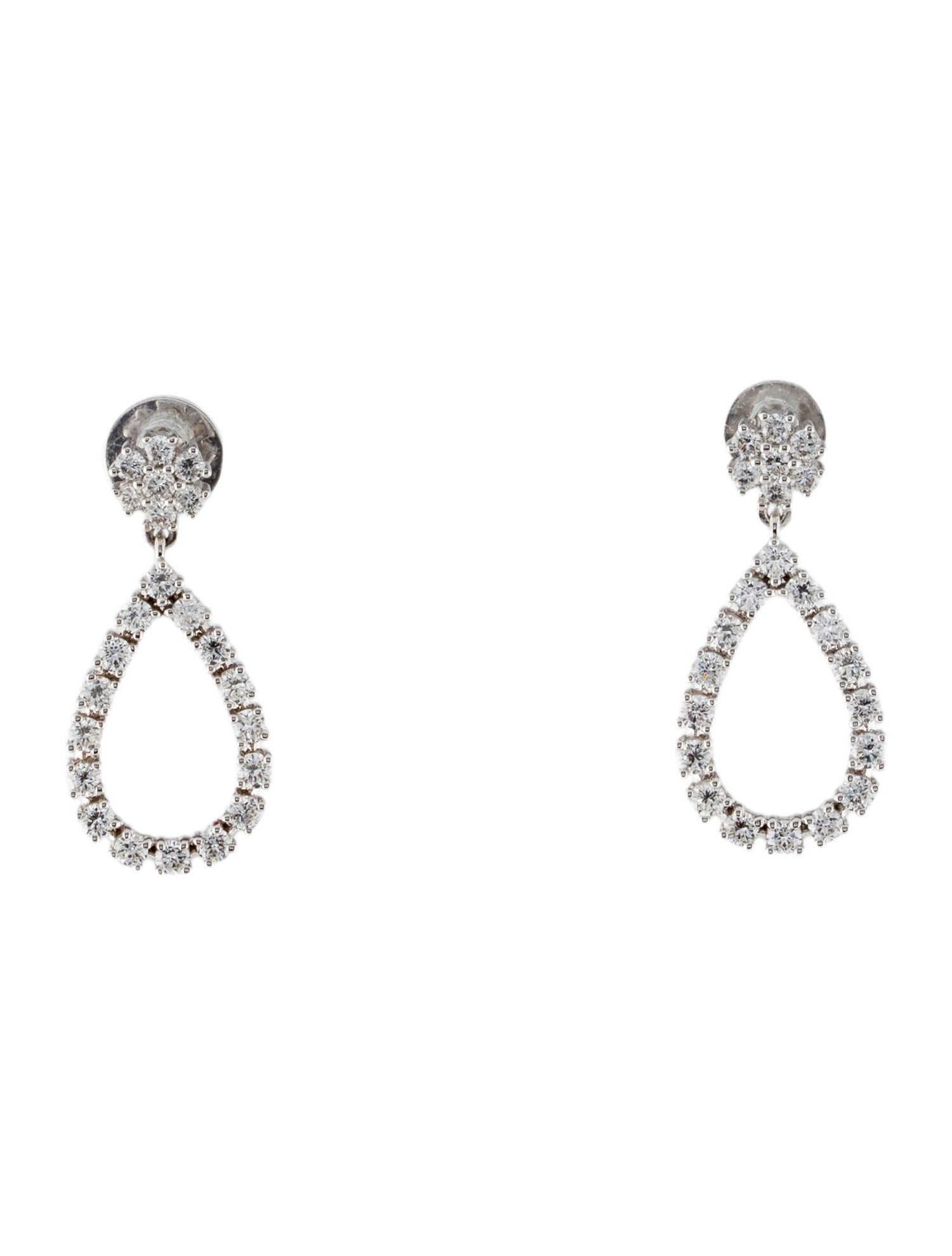 Earrings 14K 1.05ctw Diamond Drop Earrings