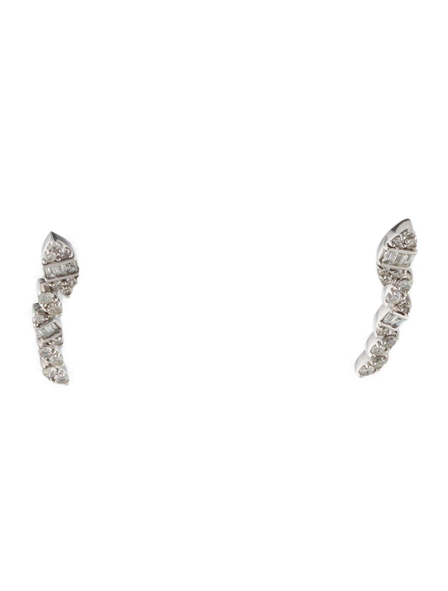 Earrings 14K Diamond Drop Earrings