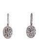 Earrings 14K 2.03ctw Diamond Cluster Drop Earrings