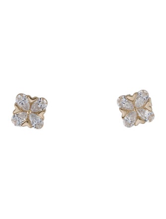 Earrings 14K 1.00ctw Lab-Grown Diamond Stud Earrings