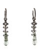 Earrings Sam Lehr 18K Prasiolite & Diamond Interchangeable Drop Earrings