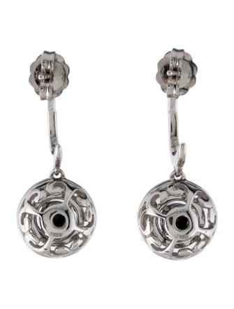 Earrings 14K Two-Tone Diamond Drop Earrings