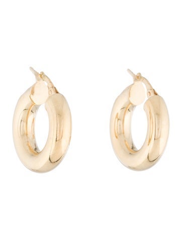 Earrings Hoop 14K