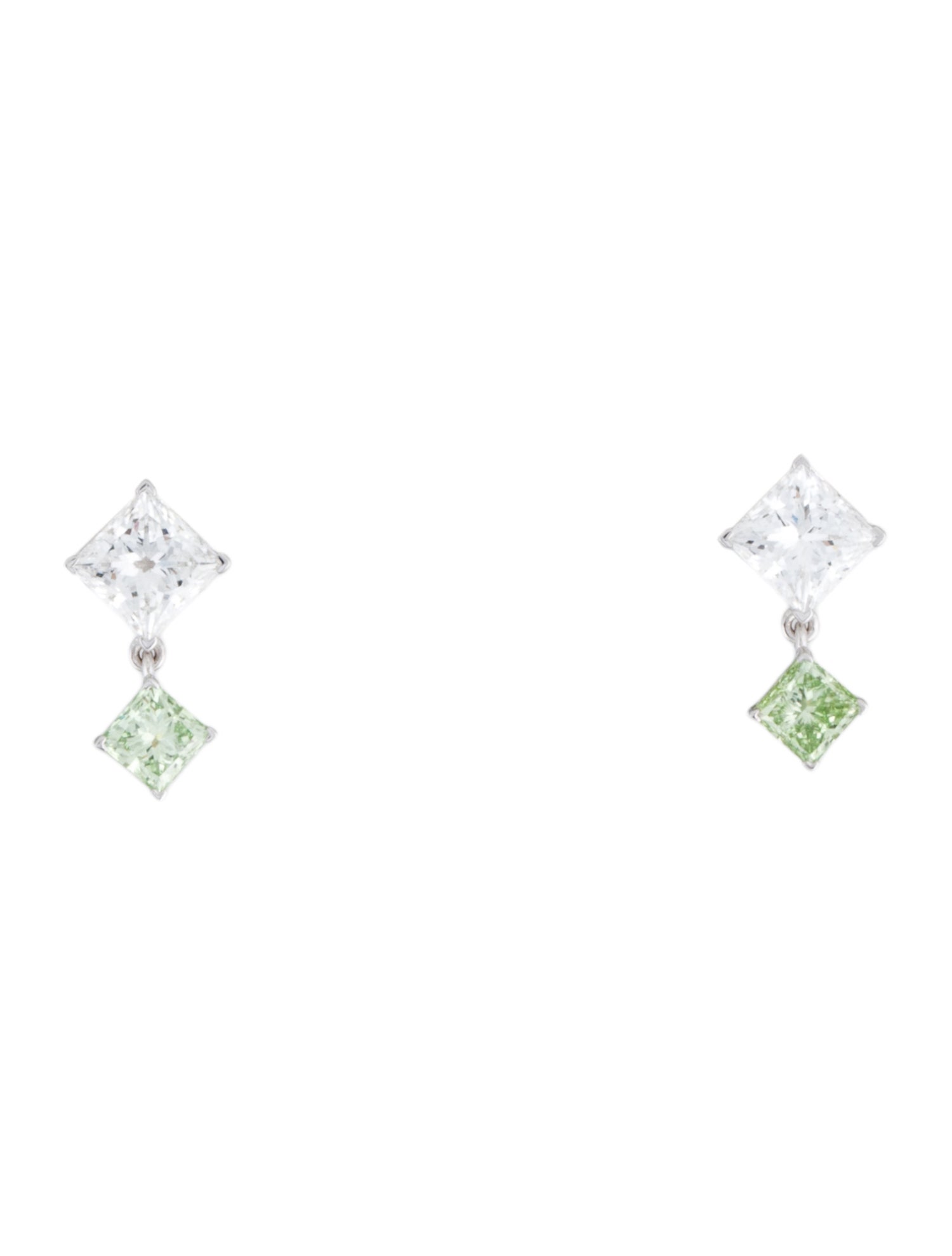 Earrings 14K 1.77ctw Lab-Grown Diamond Drop Earrings
