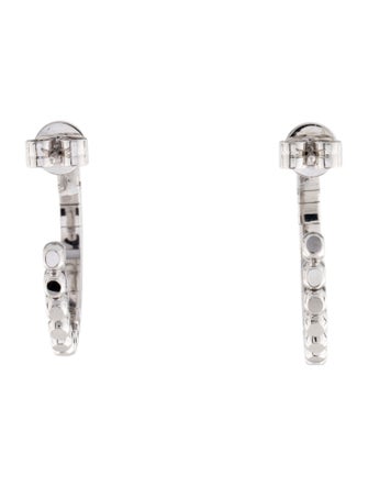 Earrings 14K Diamond Hoop Earrings