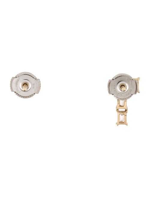 Earrings 14K Diamond Mismatched Stud Earrings