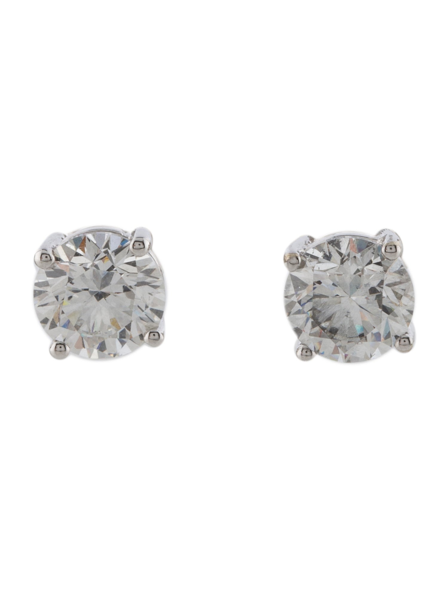 LAB GROWN BY GUILD Made In Usa 14kt Lab Grown Diamond Stud Earrings main image 1