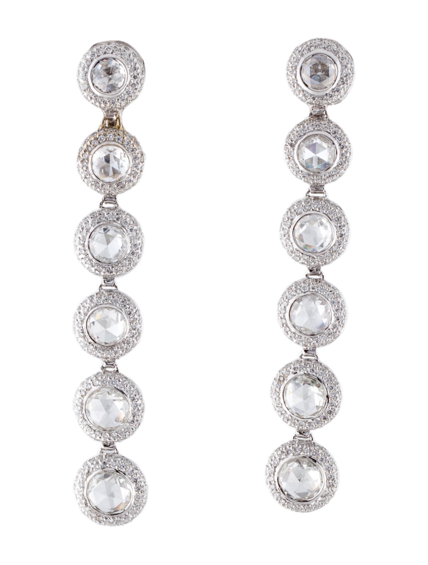 Earrings 14K 3.87ctw Diamond Drop Earrings