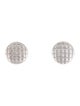 Earrings 18K Diamond Woven Earclips