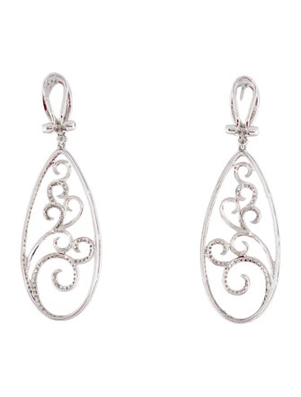 Earrings 14K 1.44ctw Diamond Drop Earrings