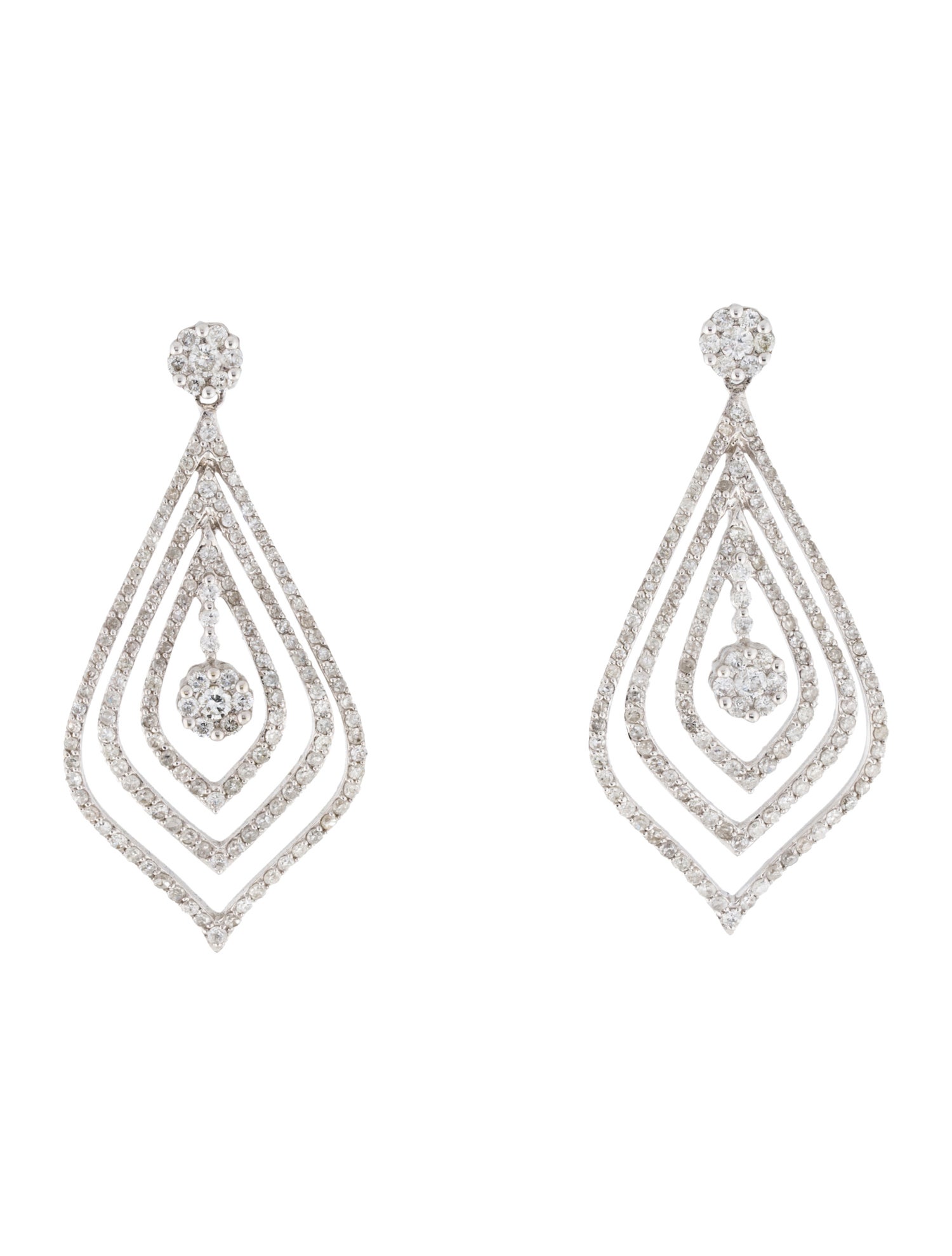 Earrings 14K 2.25ctw Diamond Drop Earrings