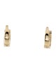 Earrings 14K Diamond Milgrain Edge Huggie Earrings