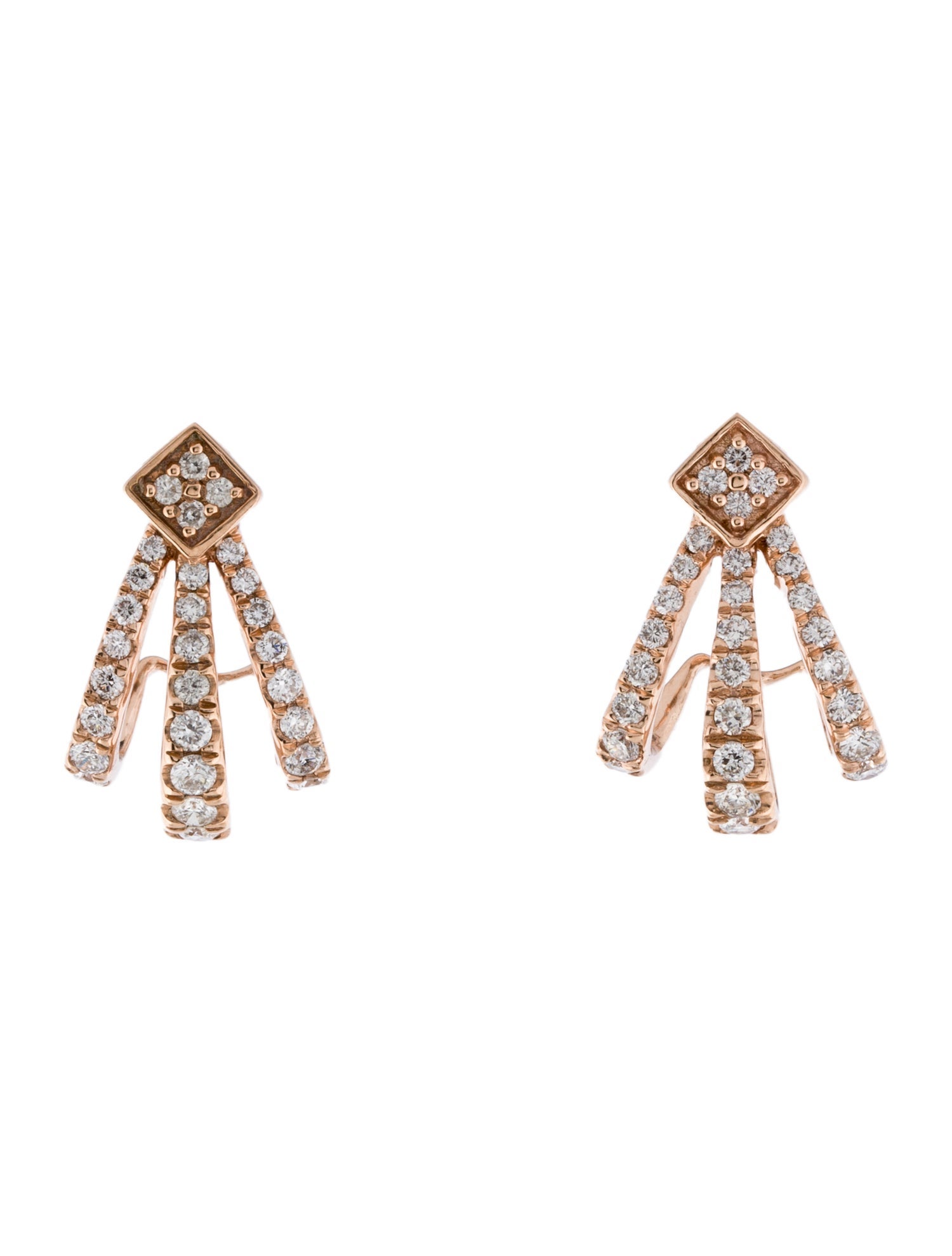 Earrings 14K 1.04ctw Diamond Stud Earrings