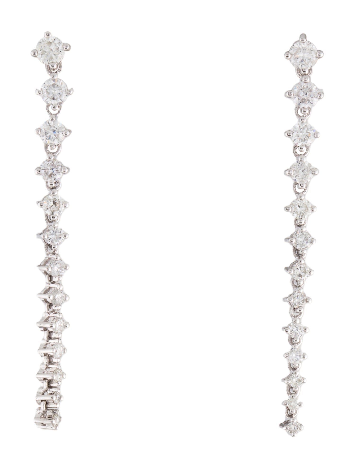 Earrings 14K 1.25ctw Diamond Drop Earrings
