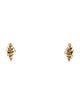 Earrings 14K Tiny Shell Stud Earrings