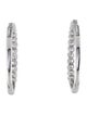 Earrings 14K 3.00ctw Diamond Hoop Earrings