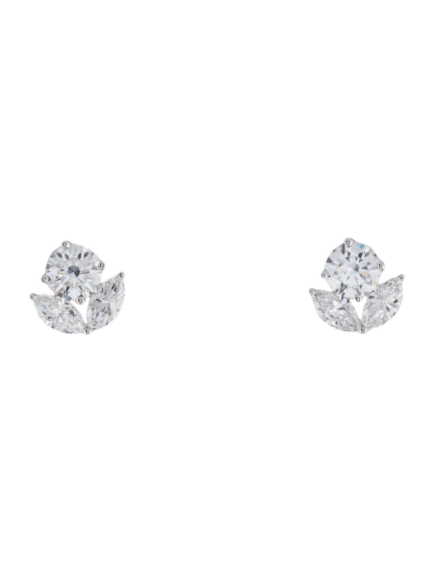 Earrings 14K 1.54ctw Lab-Grown Diamond Stud