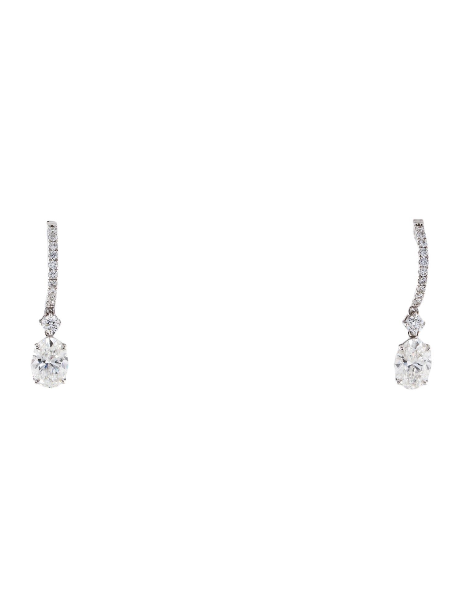 Earrings 14K 1.88ctw Lab-Grown Diamond Drop