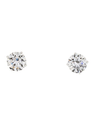 Earrings 18K 10.03ctw Lab-Grown Diamond Studs