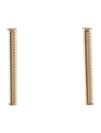 Earrings 14K Bar Drop Earrings