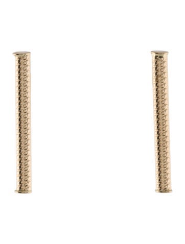 Earrings Drop 14K Bar