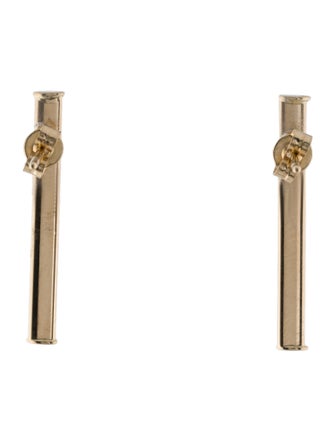 Earrings 14K Bar Drop Earrings