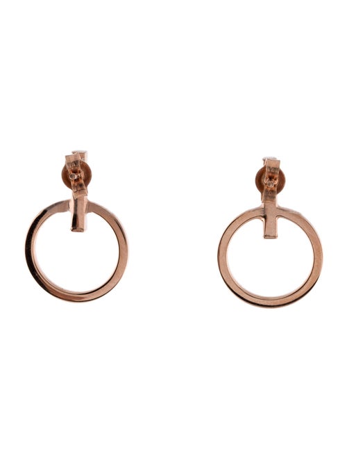 Earrings 14K Circle Drop Earring
