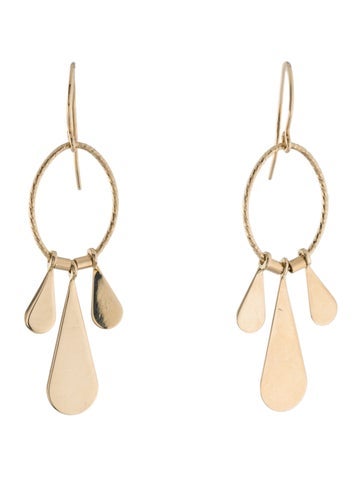 Earrings Drop 14K Dangle