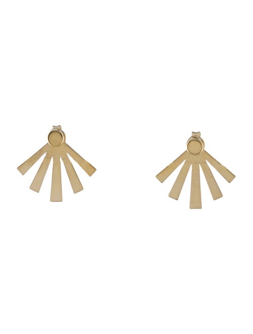 Earrings Séchic 14K Fan Earring Enhancer Earrings
